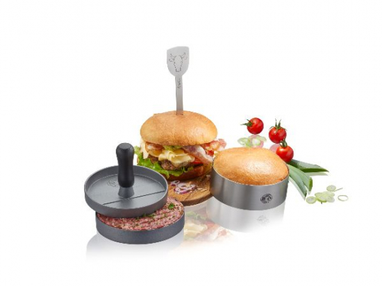 Kit à burger 3 pièces - BBQ